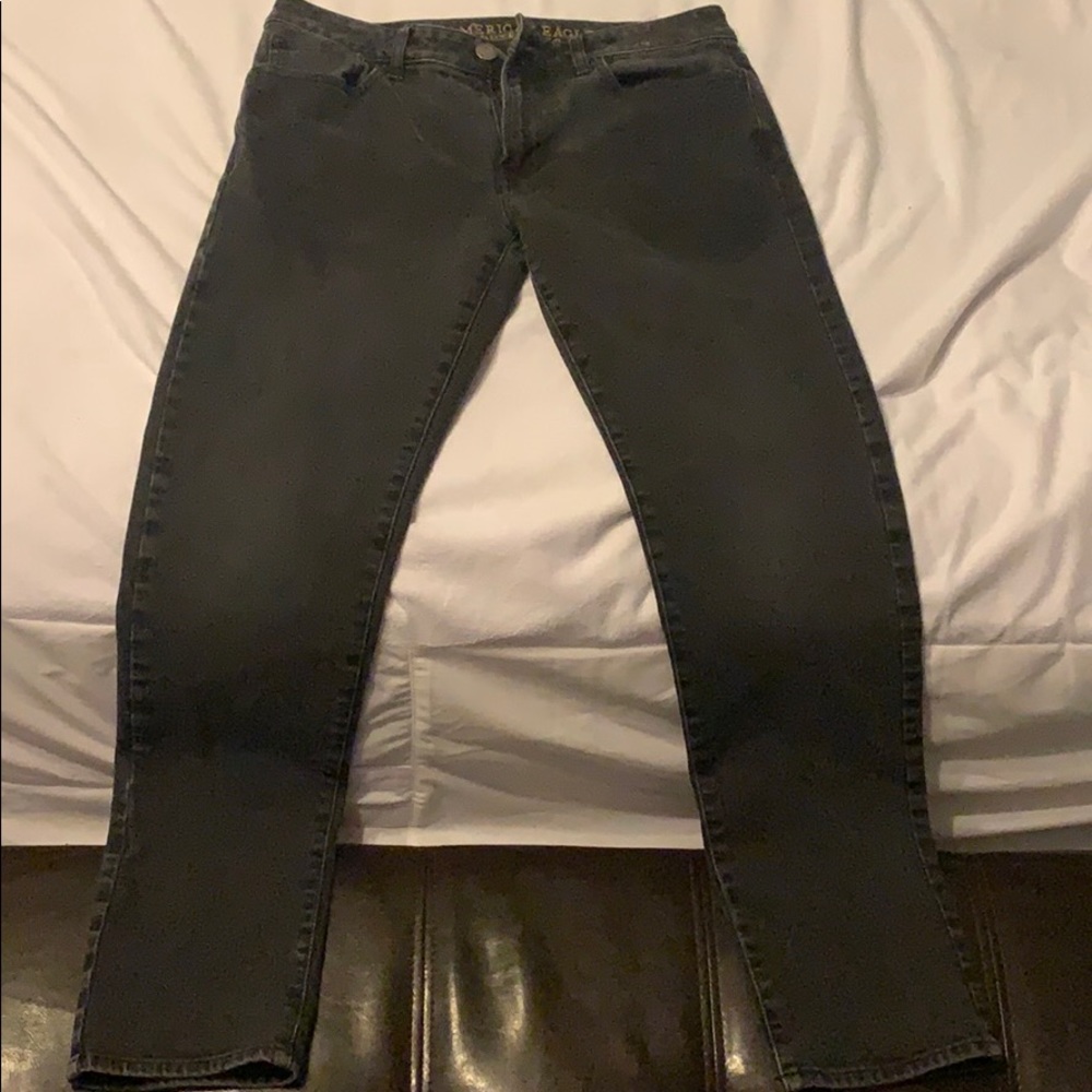 American Eagle Slim Black Jeans
